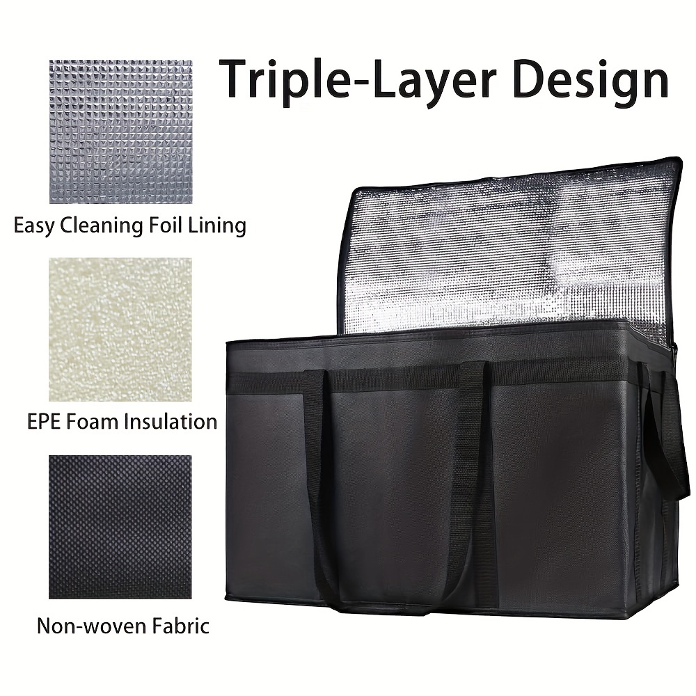 Saco de comida isolada dobráve - Food Storage Bags Reusable avaliação e preço