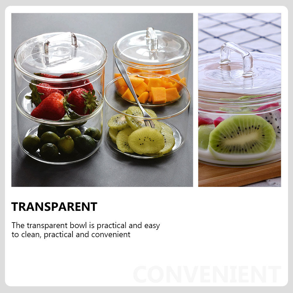 Conjunto de 1 Tigela de Vidro  - Food Storage Glass Containers avaliação e preço