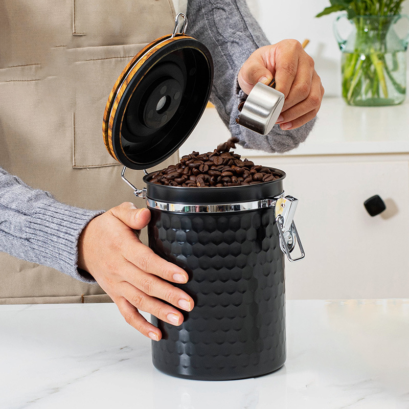 Recipientes de café de aço ino - Food Storage In Stainless Steel avaliação e preço