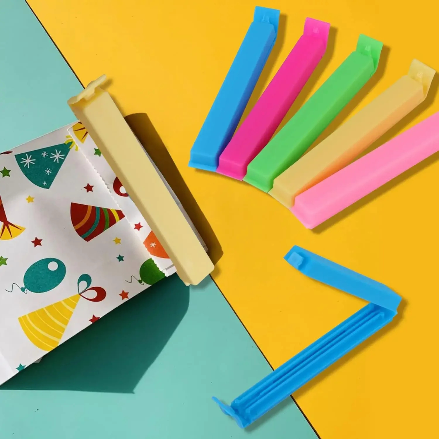 10-100 pçs clipes de saco de a - Food Storage Zip Lock Bags avaliação e preço