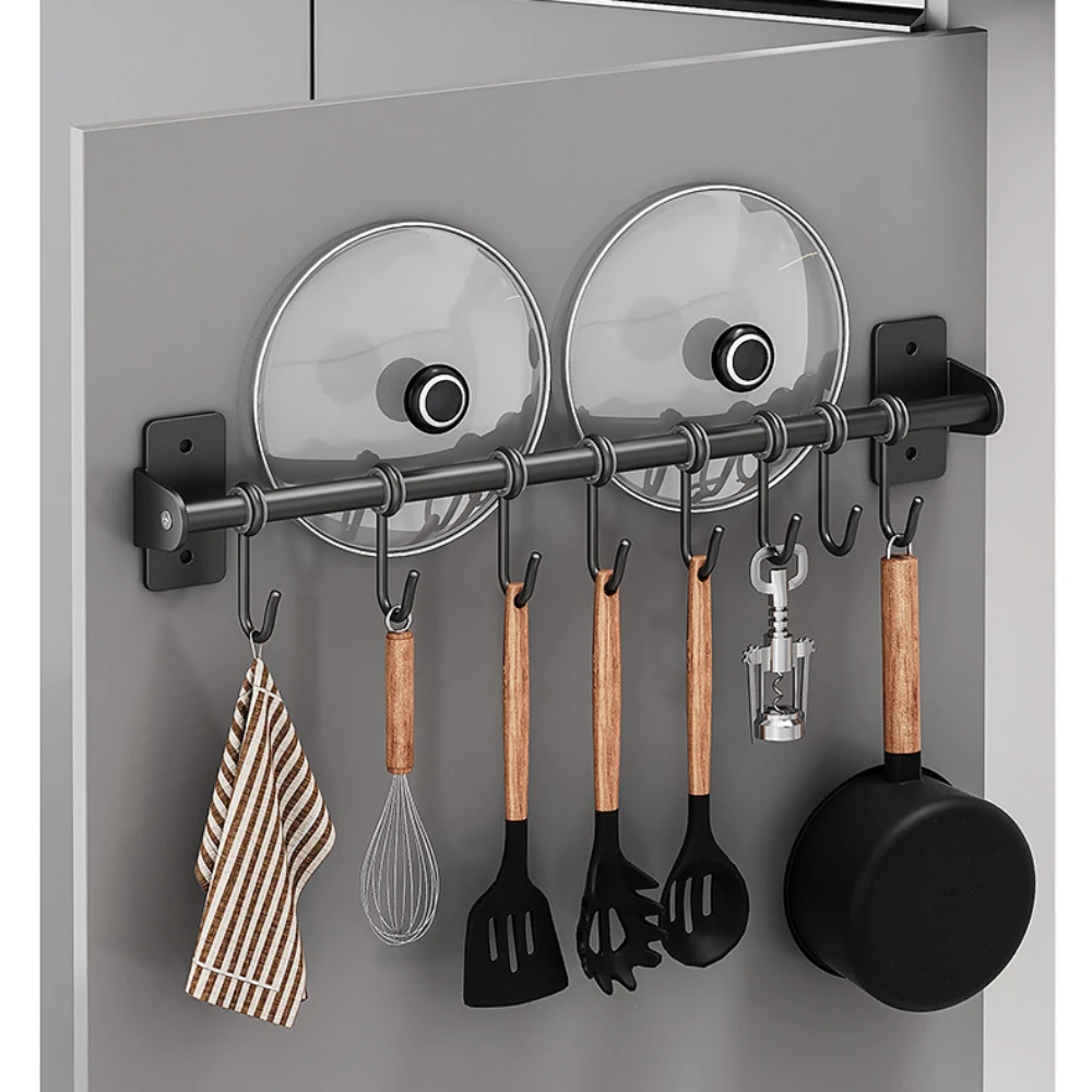 Rack de gancho de cozinha sem  - Food Storage Shelving avaliação e preço