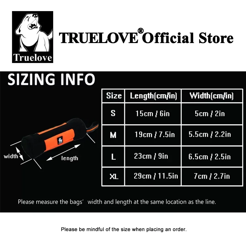 Truelove cão treinamento retri - Food Storage Zipper avaliação e preço