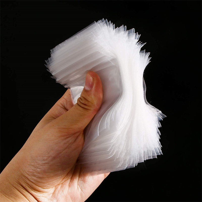 100 peças transparente mini pe - Food Storage Zip Lock Bags avaliação e preço