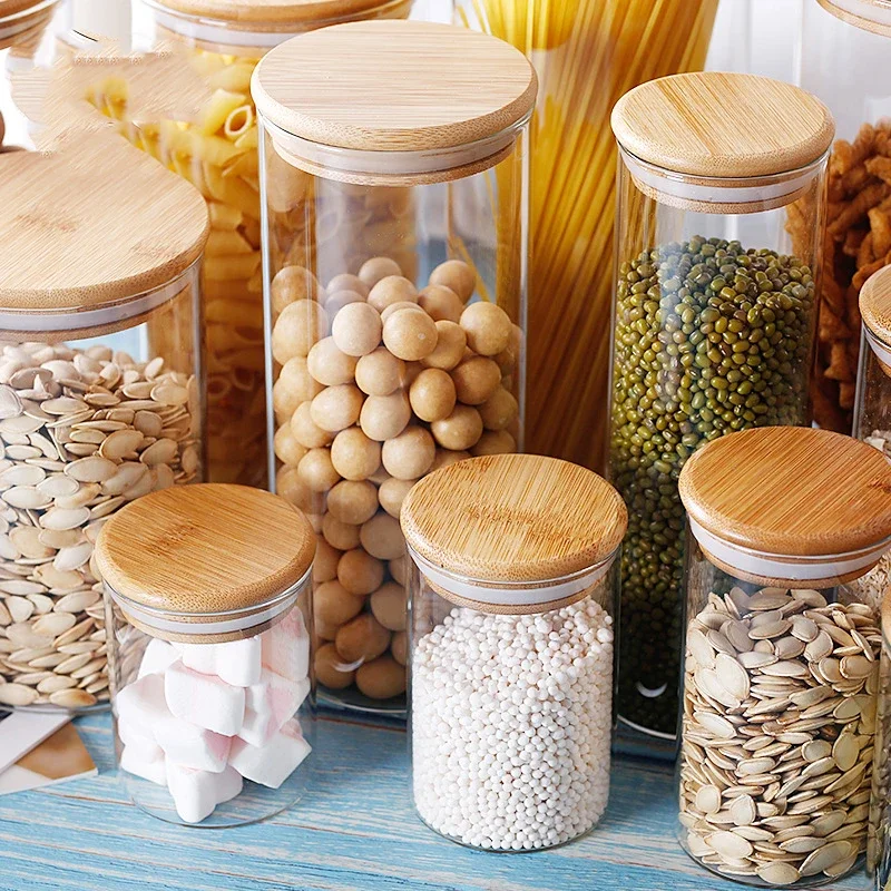 Pote Selado, Recipiente de Vid - Food Storage Glass Containers avaliação e preço