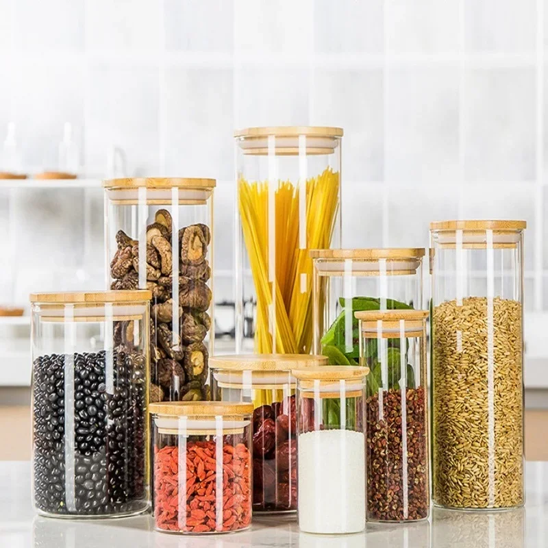 Pote Selado, Recipiente de Vid - Food Storage Glass Containers avaliação e preço