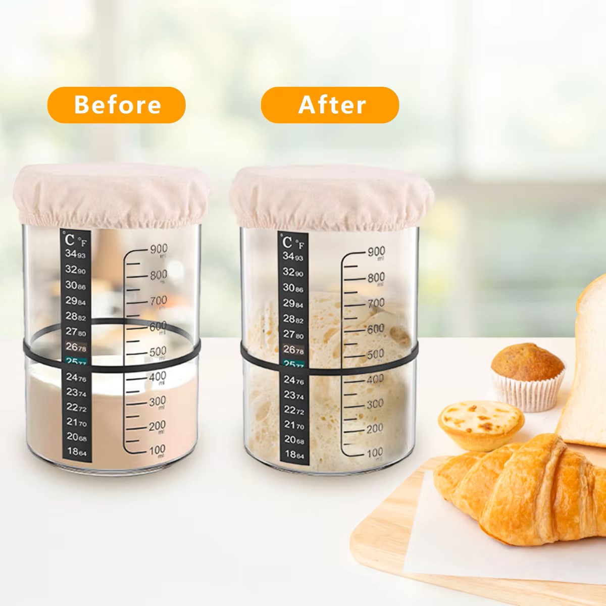 Conjunto de Potes de Vidro Tra - Food Storage Glass Containers avaliação e preço