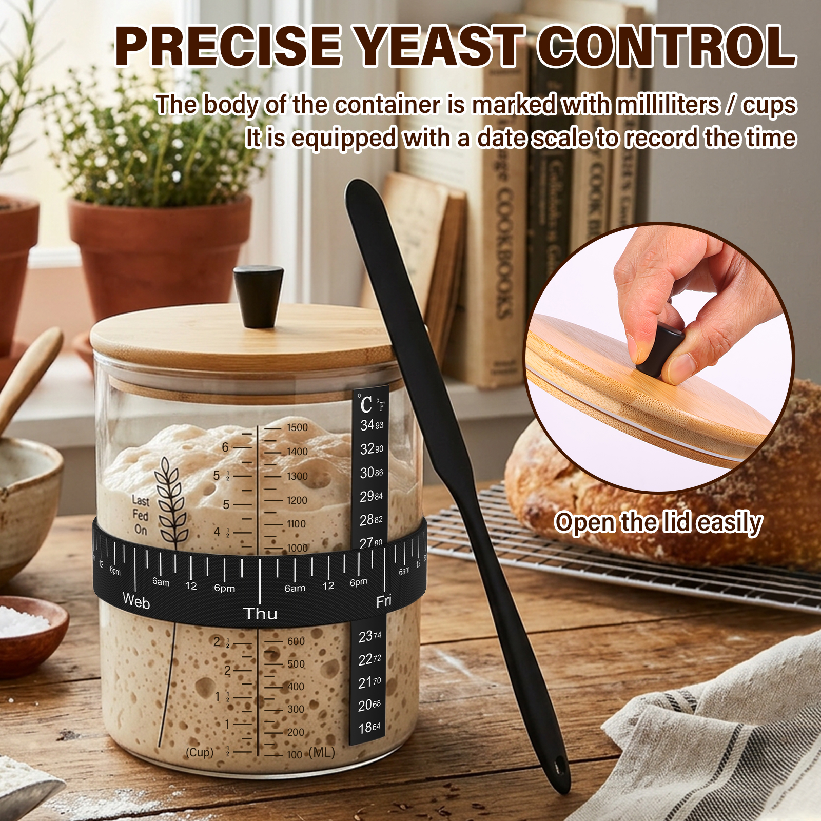 Conjunto de Potes de Vidro Tra - Food Storage Glass Containers avaliação e preço