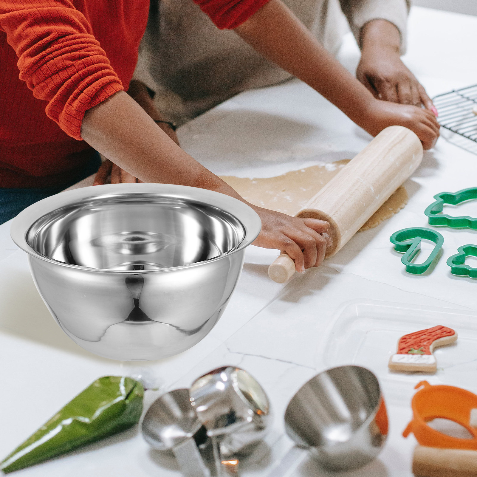 Tigela de Aço Inoxidável 7L Es - Food Storage In Stainless Steel avaliação e preço