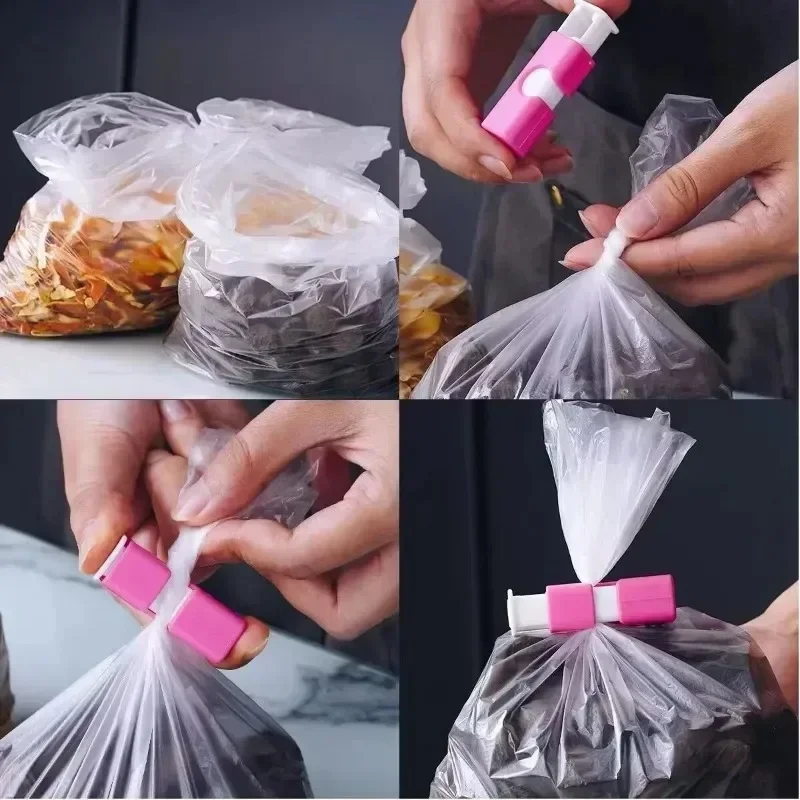 12 pçs squeeze saco de pão cli - Food Storage Zip Lock Bags avaliação e preço