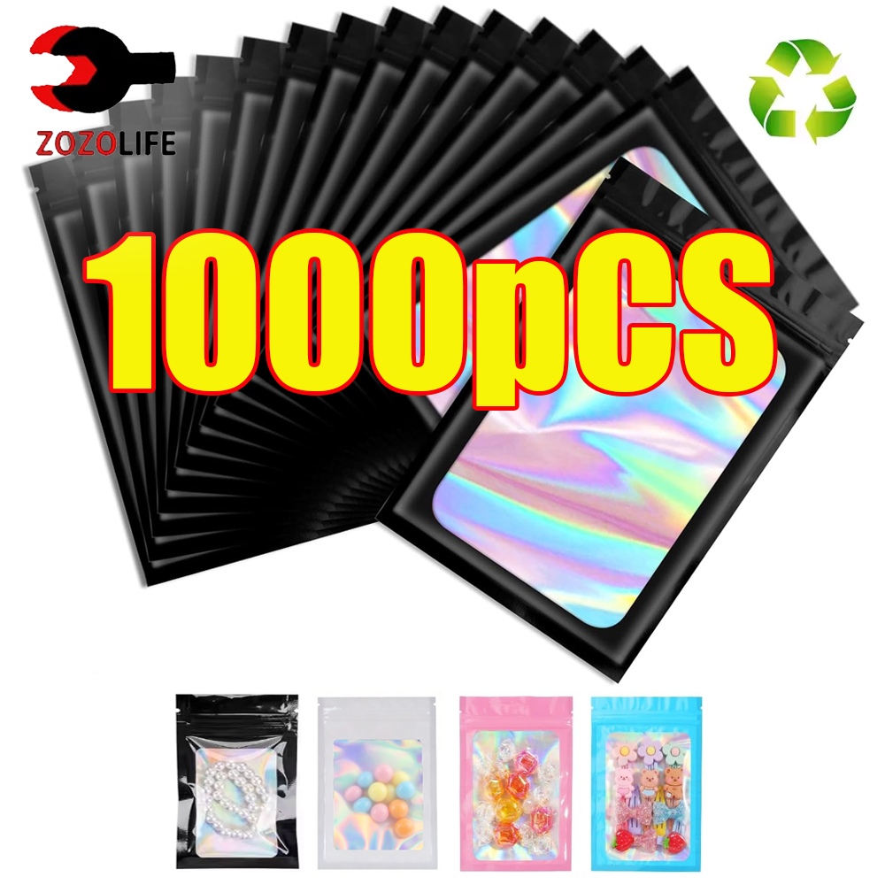 10-1000 Peças Sacos Ziplock Ho - Food Storage Zip Lock Bags avaliação e preço
