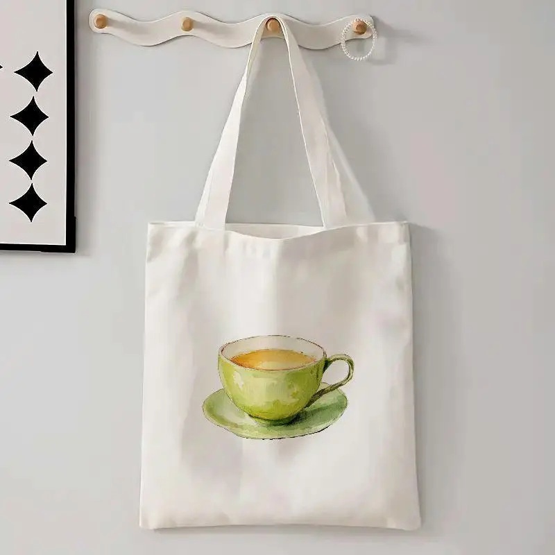 Sacola de lona com estampa de  - Food Storage Bags Reusable avaliação e preço