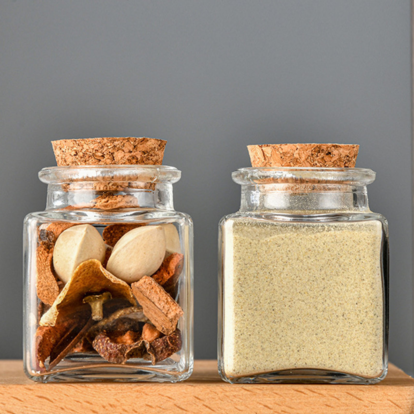 1/5/10 pçs frascos de armazena - Food Storage Glass Containers avaliação e preço