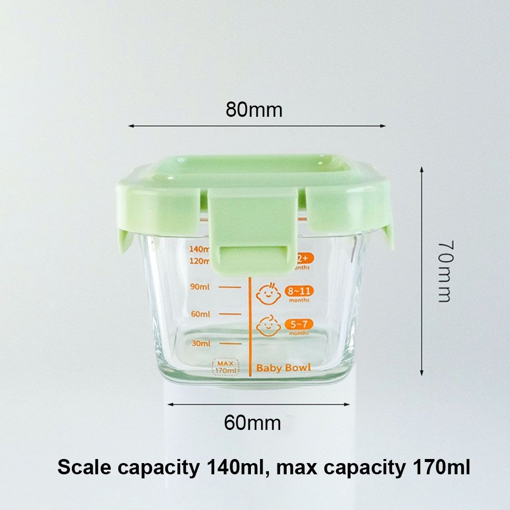 Novo 170ml caixa de armazename - Food Storage Safety avaliação e preço