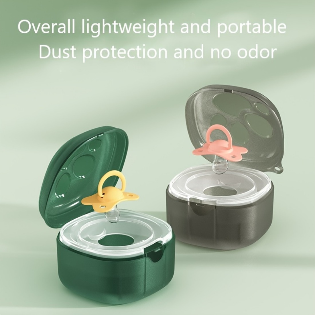 Caixa de chupeta de silicone d - Food Storage For Baby avaliação e preço
