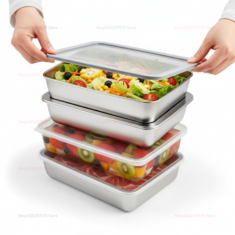 Recipiente de Alimentos em Aço - Food Storage In Stainless Steel avaliação e preço