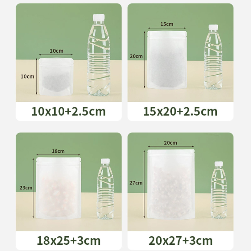 Sacos de papel kraft degradáve - Zebra Food Storage avaliação e preço