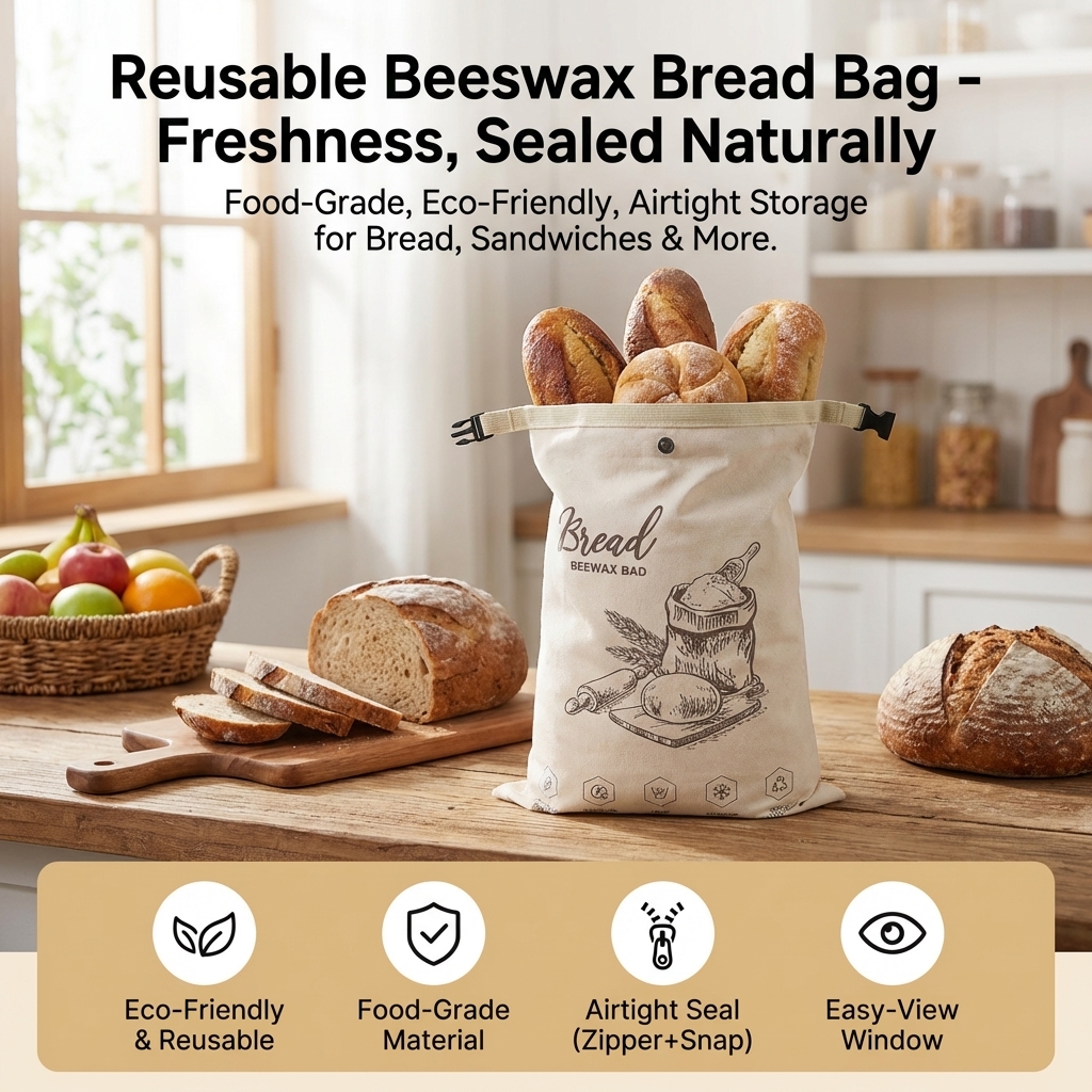 Saco de Cera de Abelha Reutili - Food Storage Zipper avaliação e preço