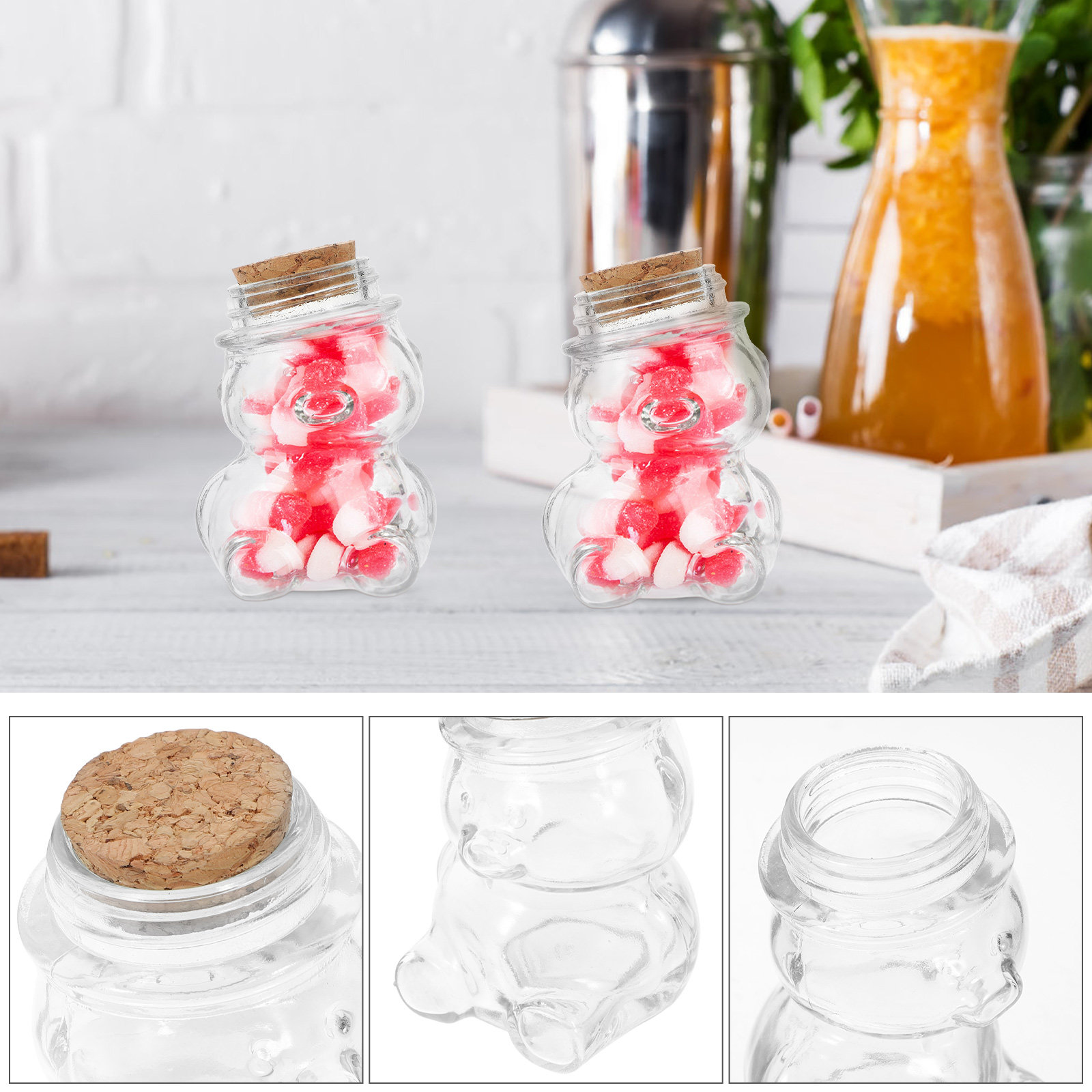 Conjunto de 4 Potes de Vidro T - Food Storage Glass Containers avaliação e preço