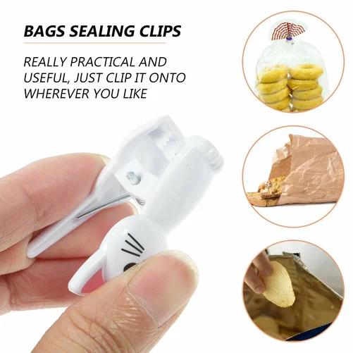Clipes de Saco em Formato de G - Food Storage Bags Reusable avaliação e preço