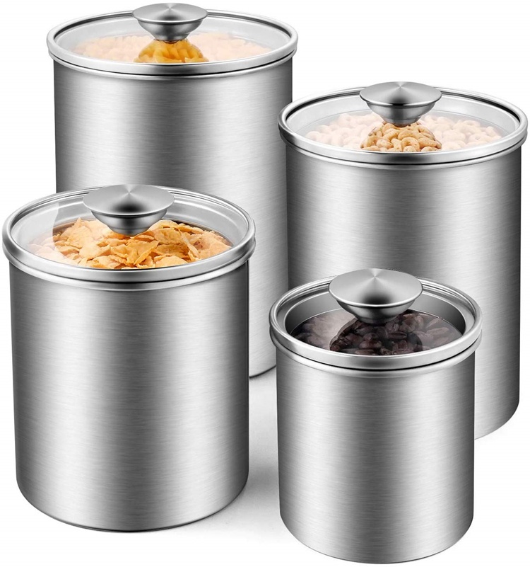 Recipientes de armazenamento d - Food Storage In Stainless Steel avaliação e preço