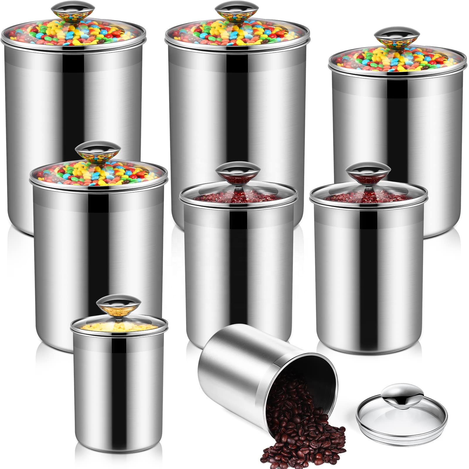 Recipientes de armazenamento d - Food Storage In Stainless Steel avaliação e preço
