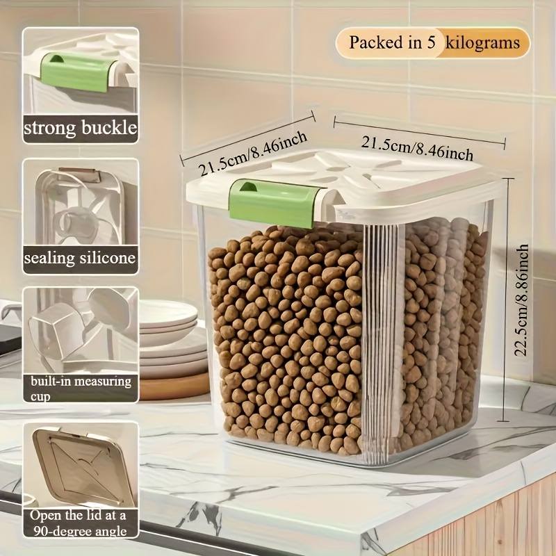 Caixa de armazenamento de raçã - Food Storage On Wheels avaliação e preço