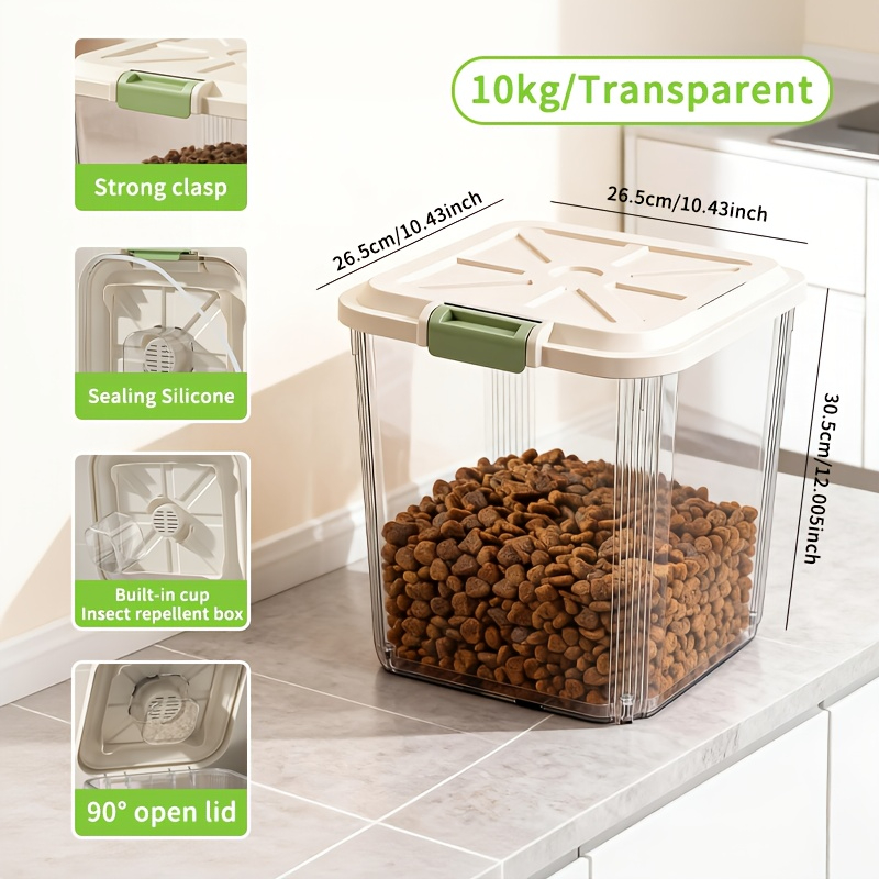 Caixa de armazenamento de raçã - Food Storage On Wheels avaliação e preço
