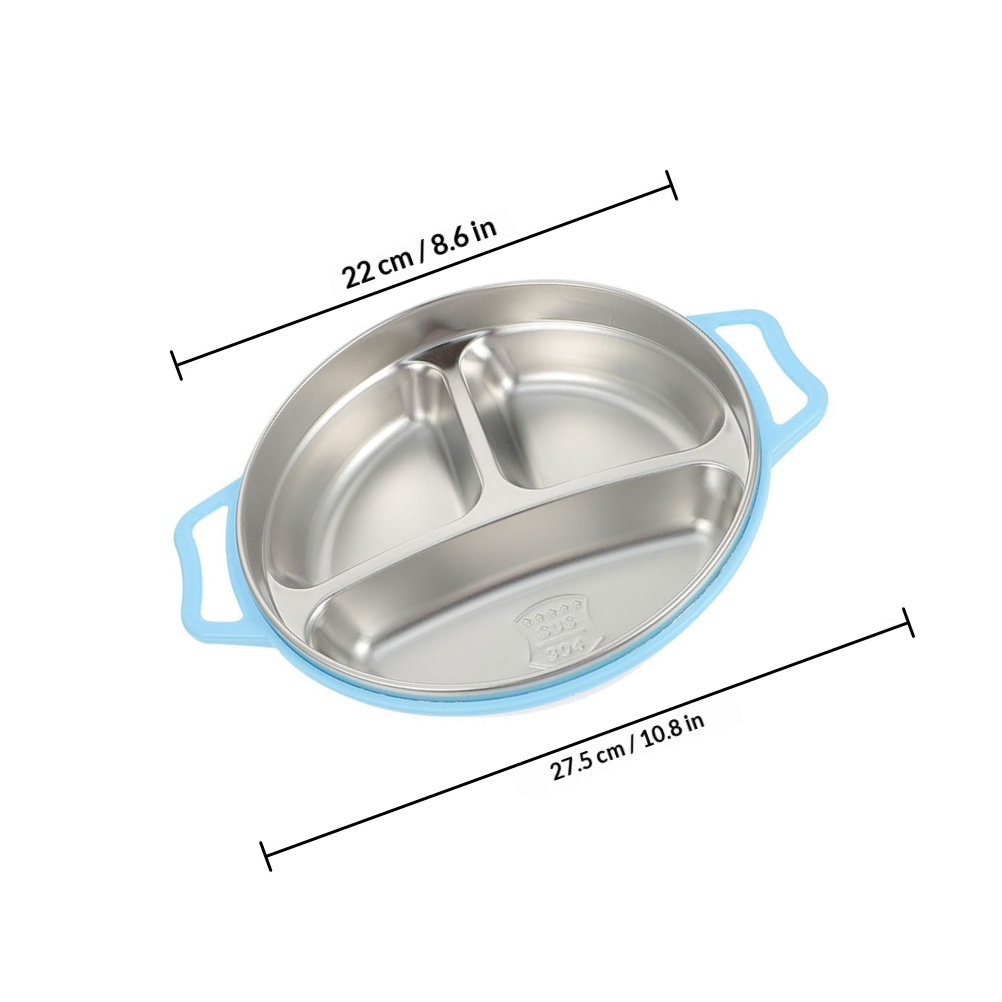 Prato de Aço Inoxidável com Di - Food Storage In Stainless Steel avaliação e preço