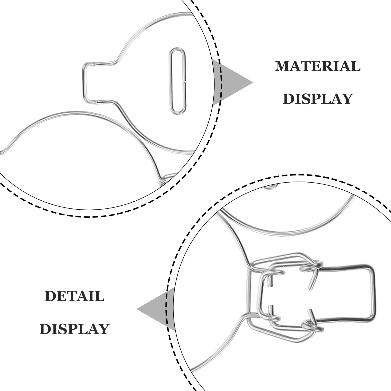 4 Peças de Fivelas de Vedação  - Food Storage In Stainless Steel avaliação e preço