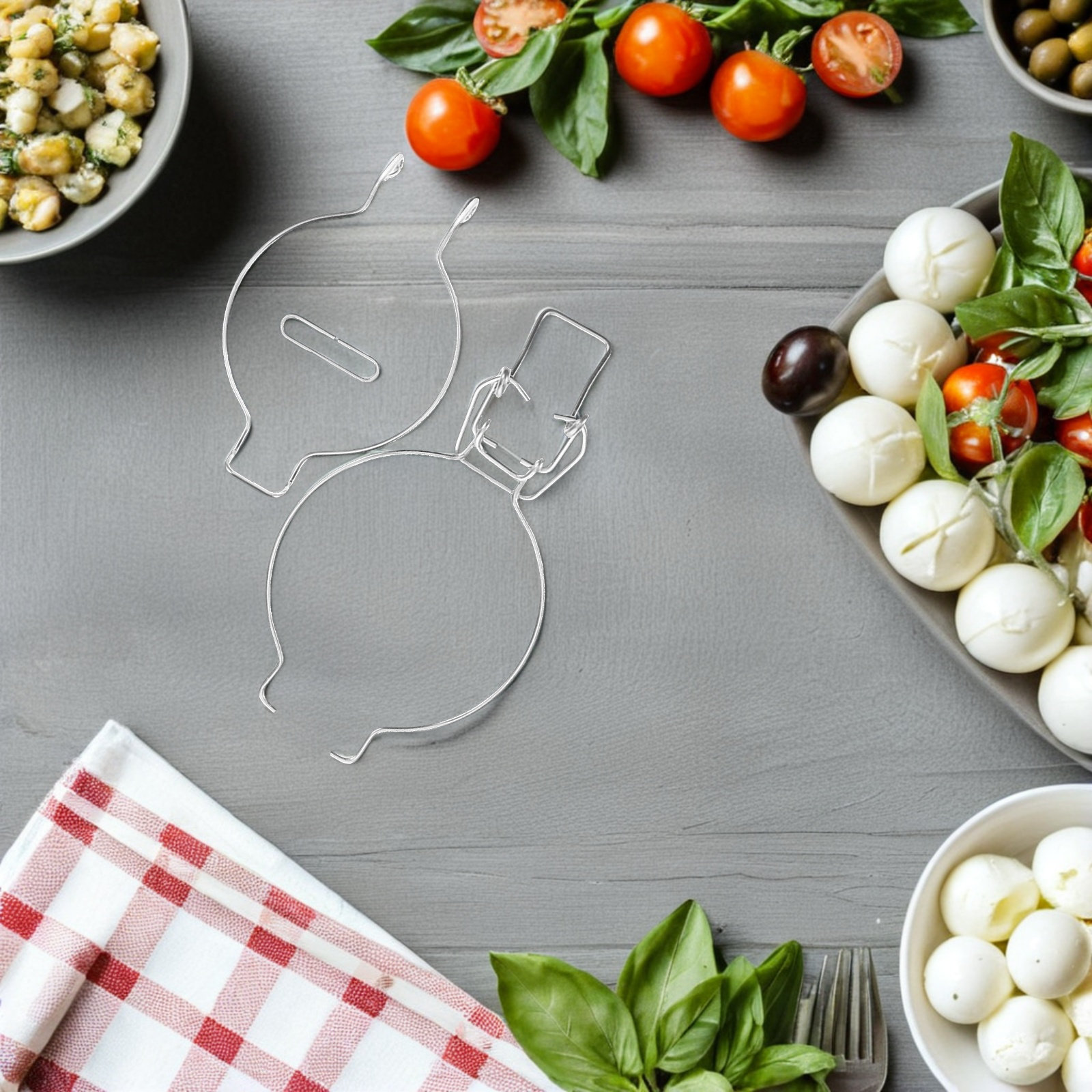 4 Peças de Fivelas de Vedação  - Food Storage In Stainless Steel avaliação e preço