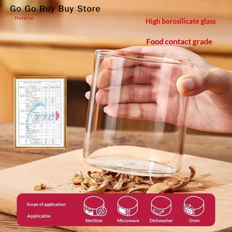 【ST】1 unidade de pote de vidro - Food Storage Glass Containers avaliação e preço