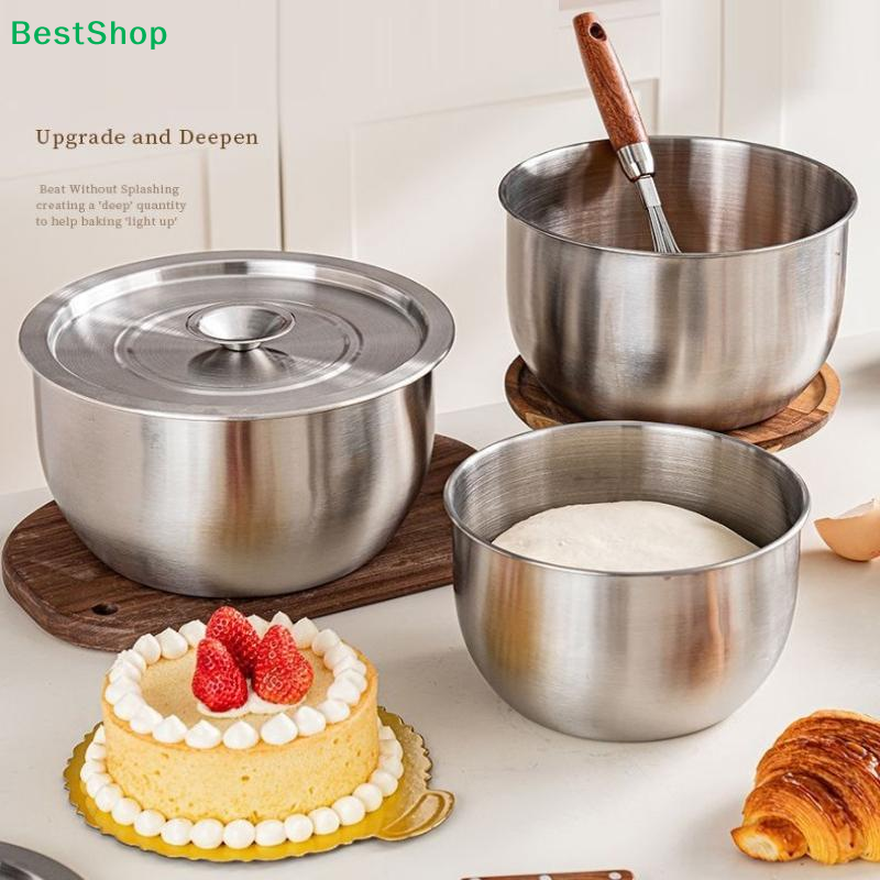 ♪ Tigelas de Mistura em Aço In - Food Storage In Stainless Steel avaliação e preço