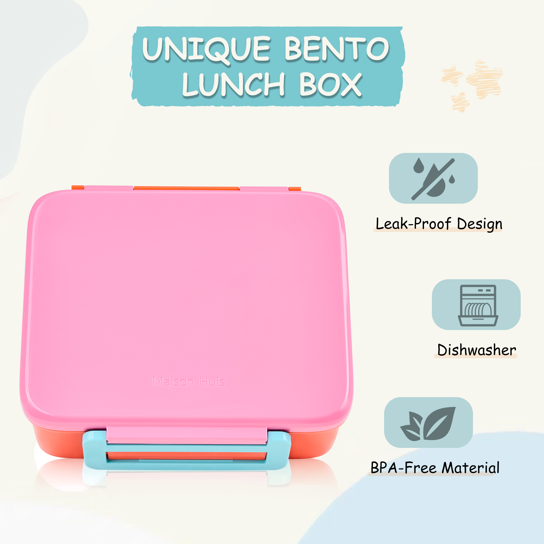 Lancheira bento para crianças  - Food Storage For Baby avaliação e preço