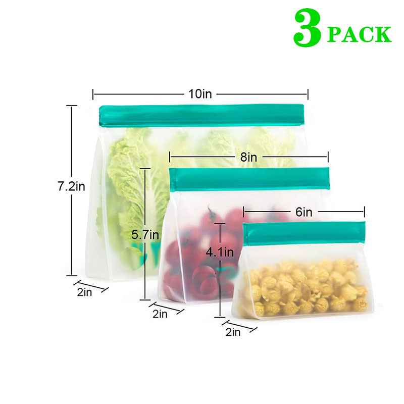 Saco de armazenamento de alime - Food Storage Zip Lock Bags avaliação e preço