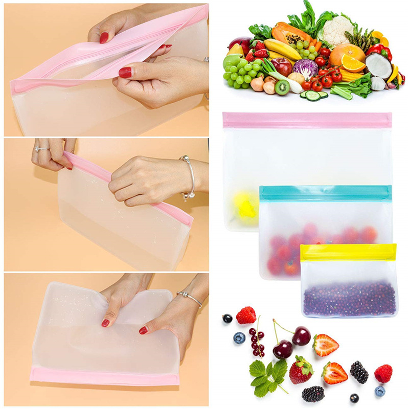 Saco de armazenamento de alime - Food Storage Zip Lock Bags avaliação e preço