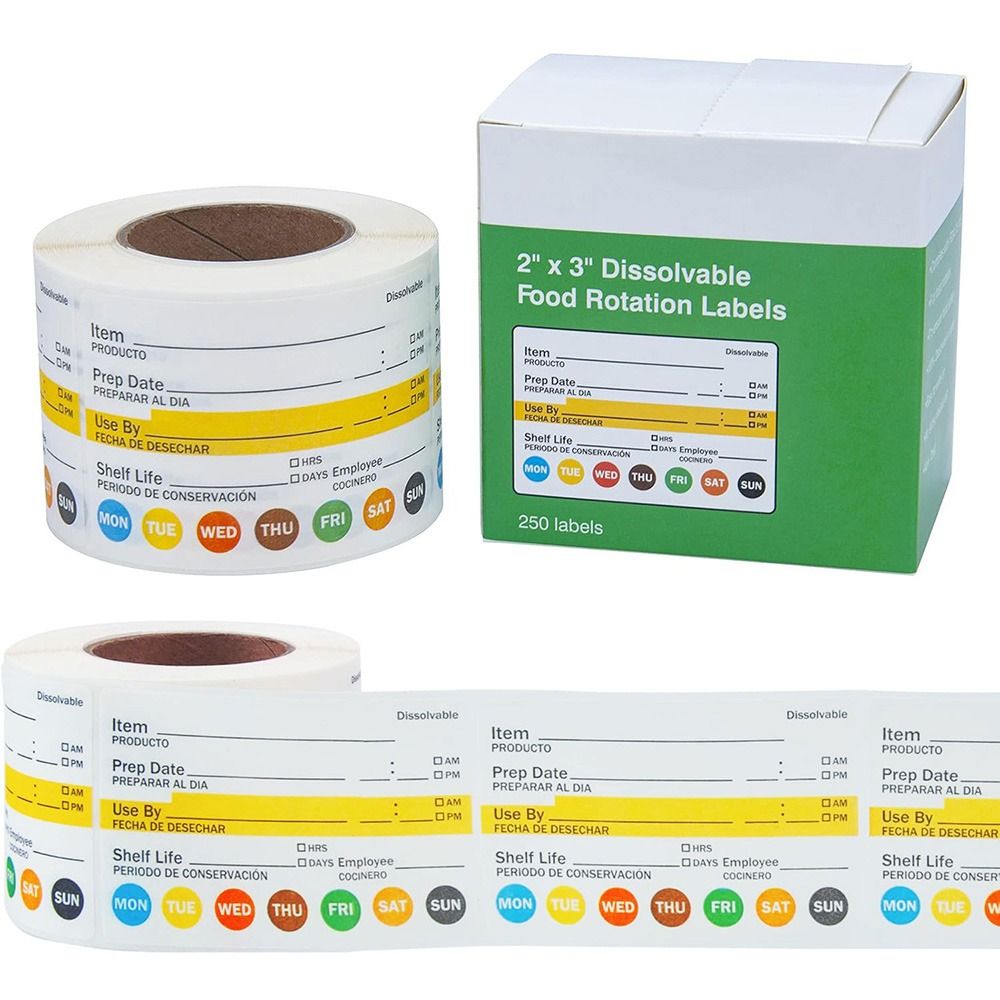 Etiquetas de Validade de Alime - Food Storage Food Safety avaliação e preço
