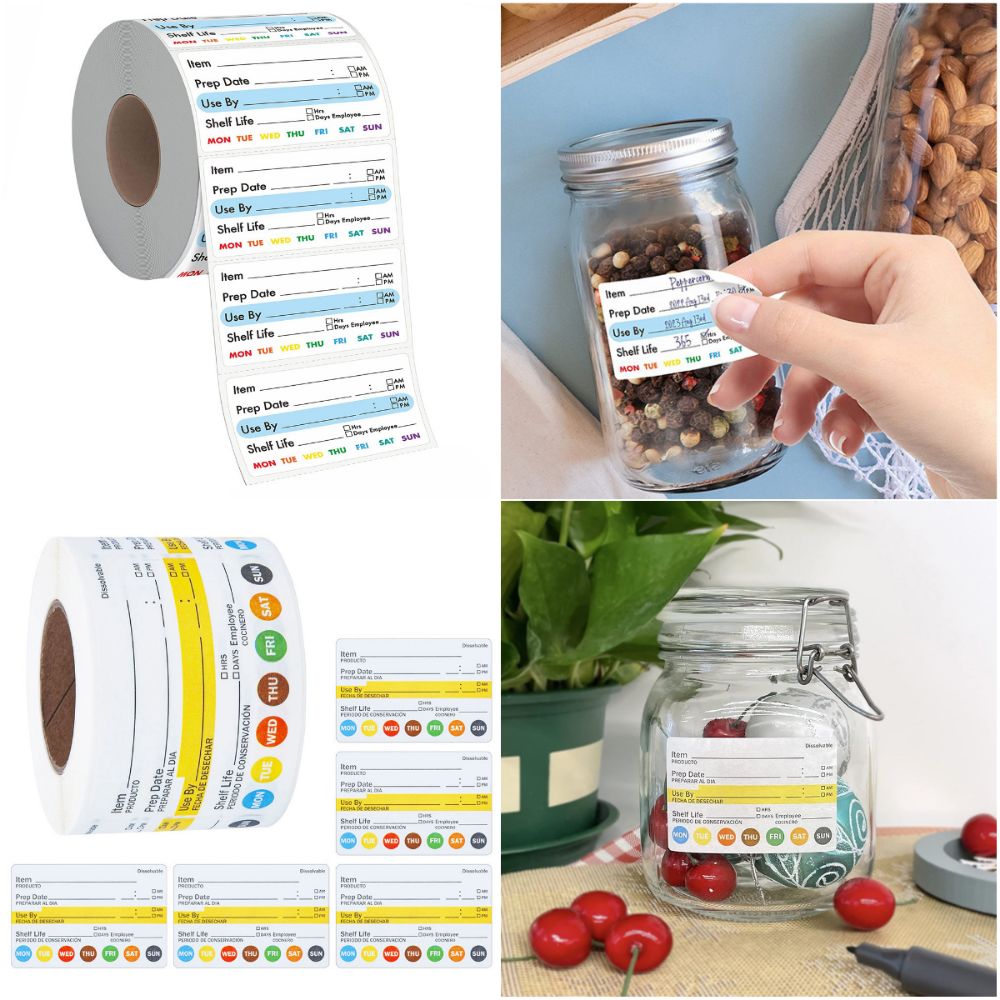 Etiquetas de Validade de Alime - Food Storage Food Safety avaliação e preço