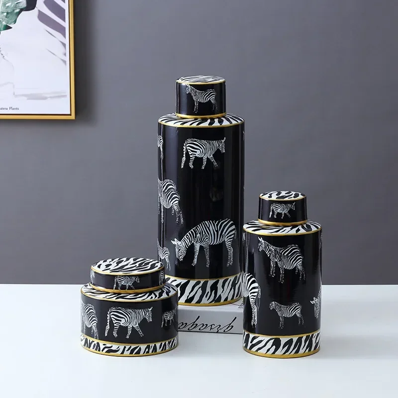 Decoração moderna para casa, v - Zebra Food Storage avaliação e preço