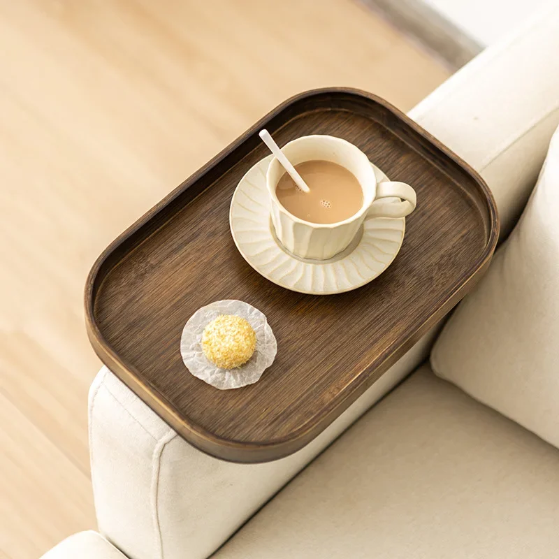 Mesa Lateral de Sofá com Clip, - Storage Food Tray avaliação e preço